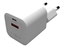 Attēls no Fixed Mini USB-C/USB Travel Charger 20W | FIXC20M-CU-WH