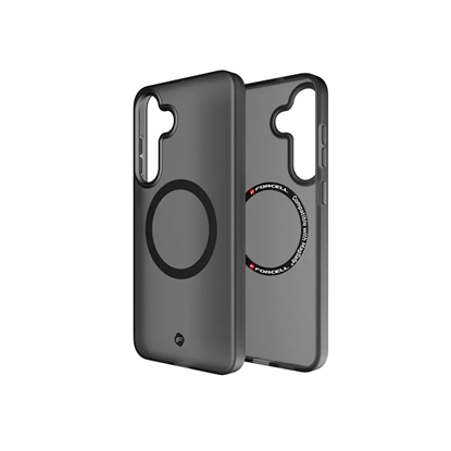 Attēls no Forcell divslāņu 4D tehnoloģijas Magcover vāciņš Samsung Galaxy S25 Plus S936 Black