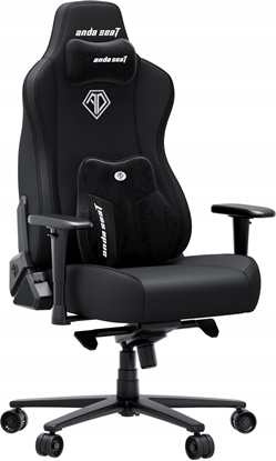 Picture of Fotel Anda Seat Fotel gamingowy materiaowy Novis Plus XL czarny obrotowy