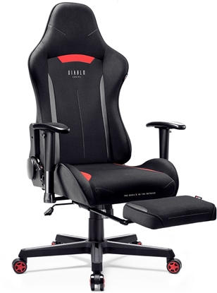 Picture of Fotel Diablo Chairs Zestaw: Fotel gamingowy X-Starter + podnóek
