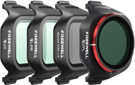 Picture of Freewell Zestaw filtrów Mini 5 Pro Filters Everyday Kit (4 szt.) UV | CPL | Light Pollution | Glow Mist 1/4