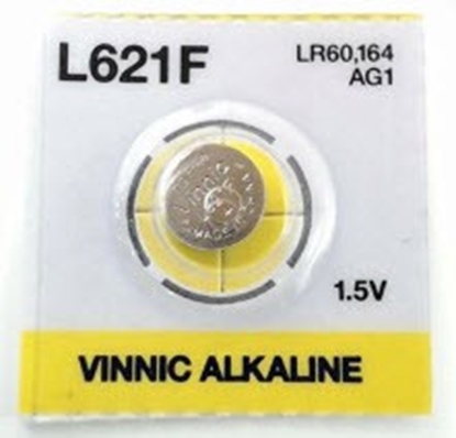 Picture of G1 baterija Vinnic Alkaline LR621/AG1 bez iepakojuma 1gb.