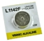 Picture of G12 baterija Vinnic Alkaline LR1142/LR43/186 bez iepakojuma 1gb.