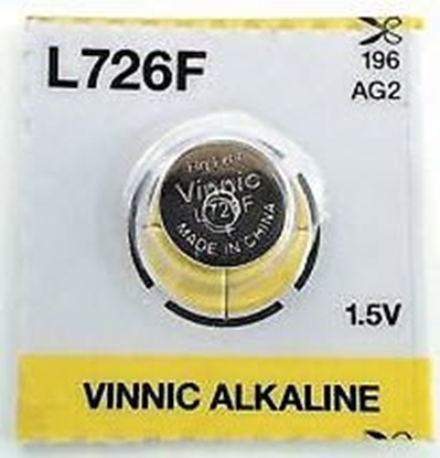 Picture of G2 baterija Vinnic Alkaline LR726/SR59/396 bez iepakojuma 1gb.