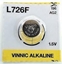 Изображение G2 baterija Vinnic Alkaline LR726/SR59/396 bez iepakojuma 1gb.