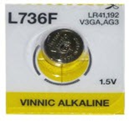 Picture of G3 baterija Vinnic Alkaline LR736/L736/192 bez iepakojuma 1gb.