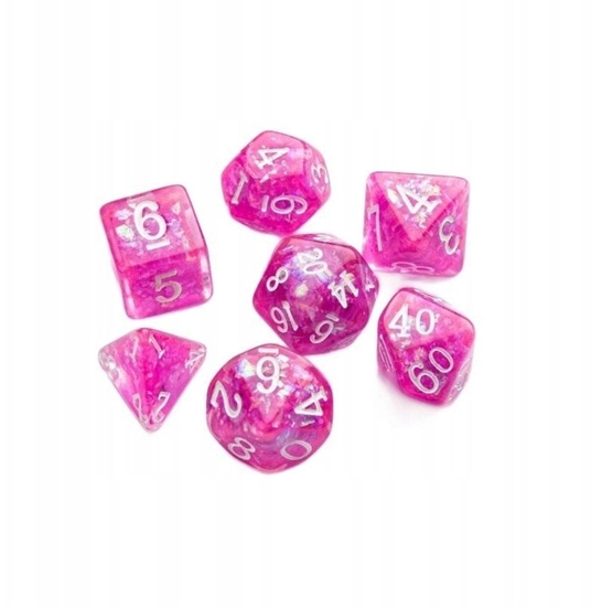 Изображение Gamegenic Candy-like Series - RPG Dice Set - Raspberry