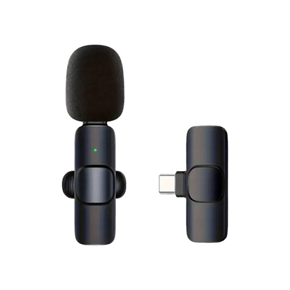 Изображение Goodbuy bezvadu mikrofons F1| melns