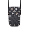 Picture of Guess 4G Peony Universal Phone Pouch Black Multicolor