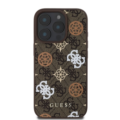 Изображение Guess PU 4G Peony MagSafe Case for Apple iPhone 16 Pro