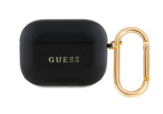 Picture of Guess PU Grained Classic Logo Case for Aplle AirPods Pro