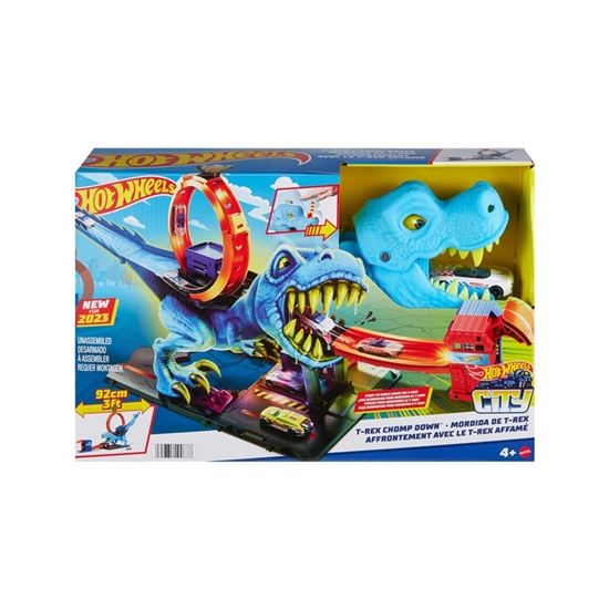 Picture of Hot Wheels City T-Rex Loop And Stunt HKX42 Playset
