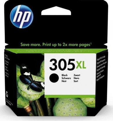 Изображение HP 305XL High Yield Black Original Ink C