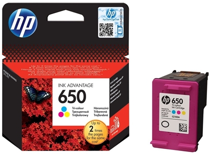 Изображение HP 650 Original Cyan,Magenta,Yellow 1 pc(s)