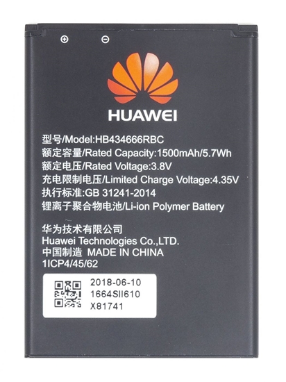 Изображение Huawei HB434666RBC Huawei Battery 1500mAh Li-Pol (Service Pack)