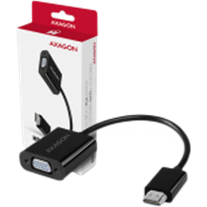 Attēls no I/O ADAPTER HDMI TO VGA/0.15M RVH-VGN AXAGON