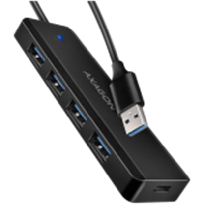 Picture of I/O HUB USB TRAVEL/0.19M HUE-C1A AXAGON