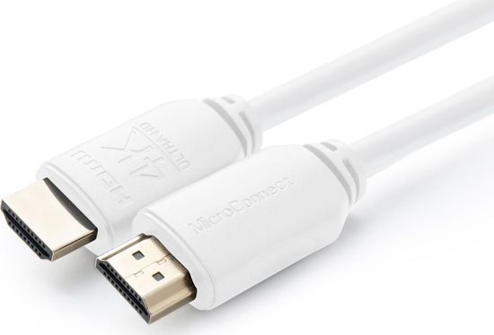 Изображение Kabel MicroConnect HDMI cable 4K, 2m white