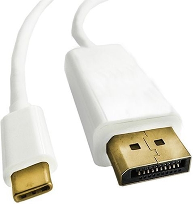 Attēls no Kabel USB Qoltec USB-C - 1 m Biay (50412)