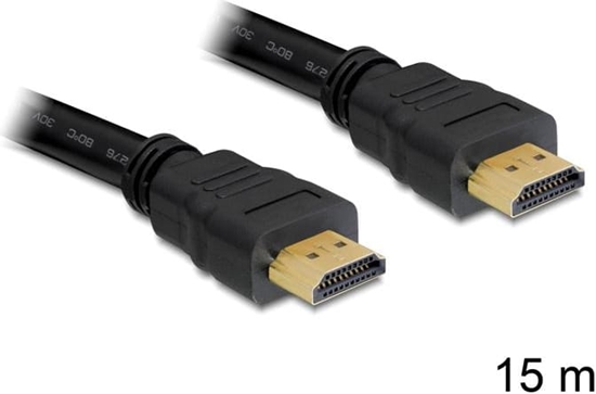 Picture of Kabelis High Speed HDMI Ethernet – A M/M 15 m, Delock