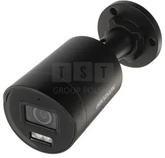 Изображение KAMERA IP DS-2CD2086G2H-IU(2.8MM)(EF)(BLACK)/PL AcuSense - 8.3 Mpx 4K UHD Hikvision