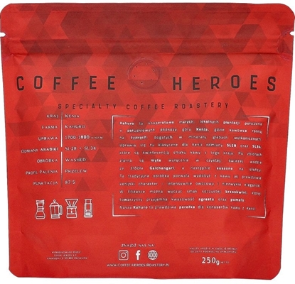 Изображение Kawa ziarnista Coffee Heroes Kenia Kahuro Filtr 250g
