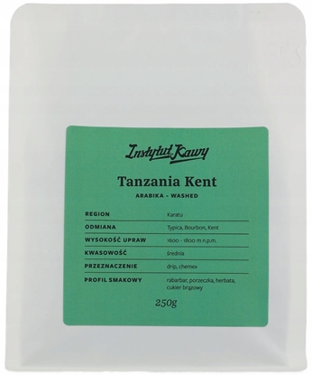 Picture of Kawa ziarnista Instytut Kawy Tanzania Ngile Estate Filtr 250g