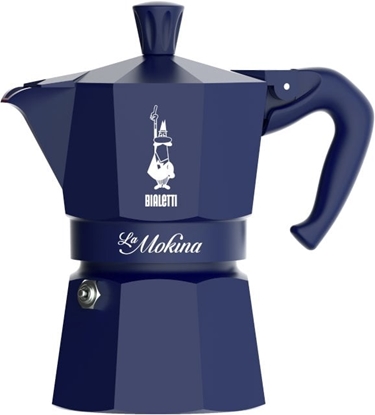 Picture of Kawiarka Bialetti La Mokina niebieski Joyful Memories