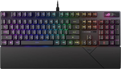 Attēls no Klawiatura Asus ROG Strix Scope II RX RX Red (90MP0350-BKUA01)