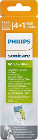 Picture of Kocówka Philips Philips Sonicare W Optimal White 4+1szt. kocówki do szczoteczek