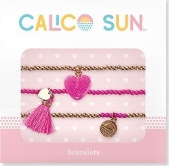 Picture of Kolorowe Baloniki Bransoletki Sophia - Serduszko