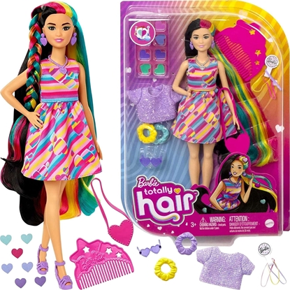 Picture of Lalka Barbie Mattel Barbie Totally Hair Serca HCM87/HCM90