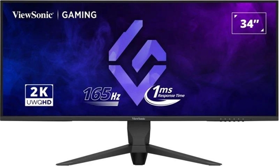 Picture of LCD Monitor|VIEWSONIC|34"|Gaming/21 : 9|Panel VA|3440x1440|21:9|165 Hz|Matte|1 ms|Swivel|Height adjustable|Tilt|Colour Black|VX3480-2K-PRO