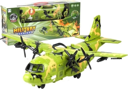 Picture of LeanToys Ogromny Samolot Wojskowy Militarny Figurki 64 cm