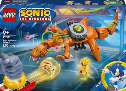 Picture of LEGO Sonic 77003 Super Shadow mod Biolizard