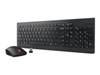Изображение Lenovo 4X30M39497 keyboard Mouse included RF Wireless QWERTY US English Black
