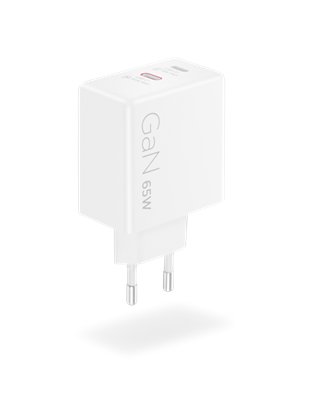 Attēls no Lenovo Dual USB-C 65W GaN Charger | USB-C | 65 W | Charger