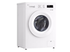 Picture of LG Washing Machine | F4X1008NWH | Energy efficiency class A | Front loading | Washing capacity 8 kg | 1400 RPM | Depth 56 cm | Width 60 cm | Display | LCD | Steam function | Direct drive | Wi-Fi | White