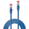 Изображение Lindy Cat.6 S/FTP 1m networking cable Blue Cat6 S/FTP (S-STP)