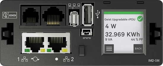 Picture of Listwa zasilajca Vertiv Geist VP4UV0A2 rozdzielacz zasilania PDU 30 x gniazdo sieciowe 0U czarny