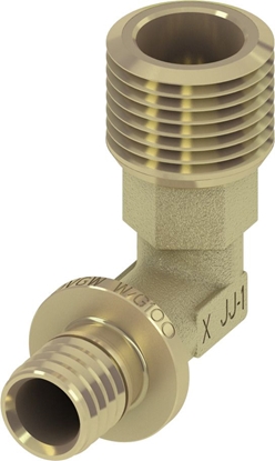 Picture of Līkums ar ārējo vītni 20x1/2"   TECEflex