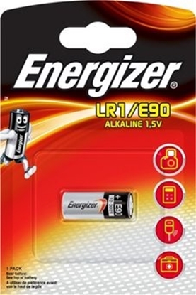 Attēls no LR01 baterijas 1.5V Energizer Alkaline E90 iepakojumā 1 gb.