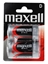 Attēls no LR20/D baterijas 1.5V Maxell Zinc-carbon SUM-1 2B iepakojumā 2 gb.