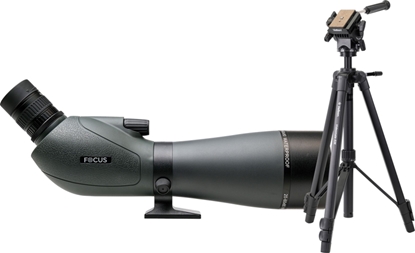 Attēls no Luneta Focus Optics Kit Focus Viewmaster 20-60x80 with Velbon VM638