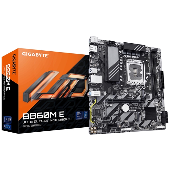 Picture of Mainboard|GIGABYTE|Intel B860 Express|LGA1851|Micro-ATX|Memory DDR5|Memory slots 4|B860ME1.0