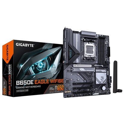 Attēls no Mainboard|GIGABYTE|SAM5|ATX|Memory DDR5|Memory slots 4|B650EEAGLEWF6E1.0