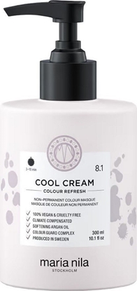 Attēls no Maria Nila Colour Refresh maska koloryzujca do wosów 8.1 Cool Cream 300ml Maria Nila