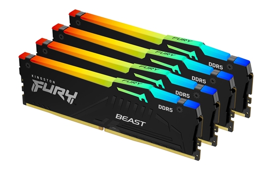 Picture of MEMORY DIMM 64GB DDR5-6000/KIT4 KF560C40BBAK4-64 KINGSTON