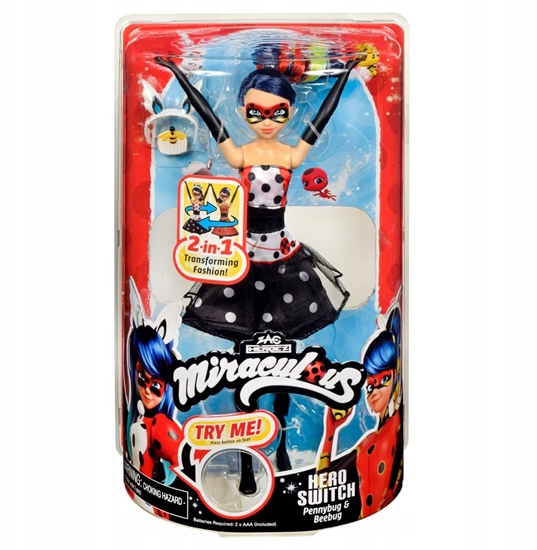Picture of MIRACULOUS ll Hero Switch Penny Bug & Bee Bug, 50417