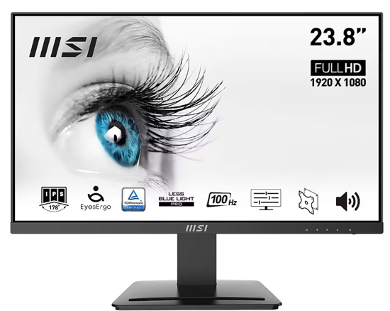 Изображение MSI Pro MP243X IPS Full HD Monitor 23.8"